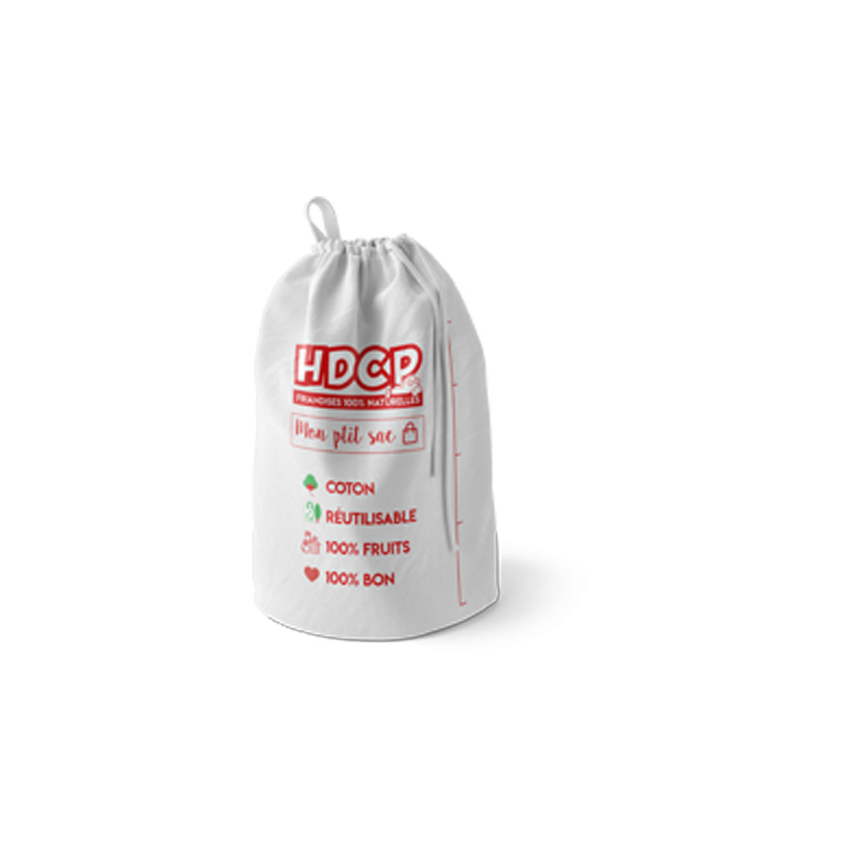 Ne pas mettre de sac. J’ai déjà un sac réutilisable HDCP - no-sac